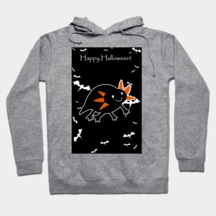 Happy Halloween - Black Axolotl Hoodie